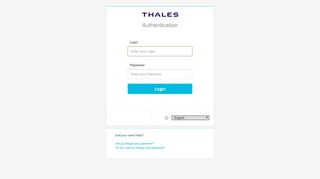 
                            3. Thales - Authentification