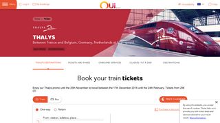 
                            7. Thalys - High Speed train - OUI.sncf