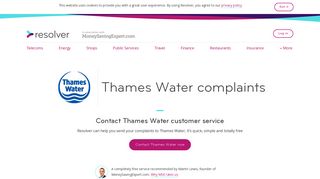 
                            11. Thames Water Complaints Email & Phone | Resolver
