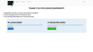 
                            3. Thank you for using ExamSmart!