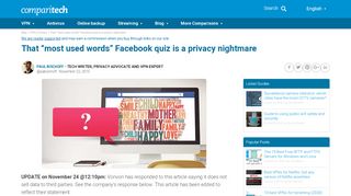 
                            7. That “most used words” Facebook quiz is a privacy nightmare