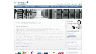 
                            9. Thawte SSL Web Server mit EV, SAN Host | INTERNET AG ...