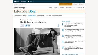 
                            11. The 10 best men's slippers - The Telegraph