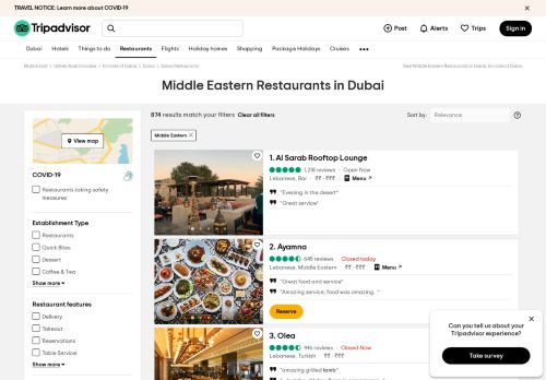 
                            11. The 10 Best Middle Eastern Restaurants in Dubai - TripAdvisor