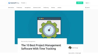 
                            12. The 10 Best Project Management Software With Time Tracking of 2019