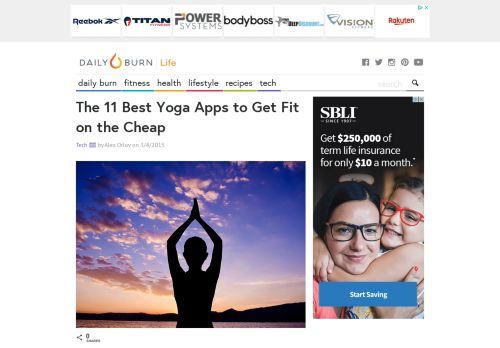 
                            7. The 11 Best Yoga Apps to Get Fit on the Cheap - Daily Burn