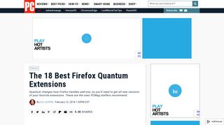 
                            12. The 18 Best Firefox Quantum Extensions | PCMag.com