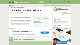 
                            11. The 2 Best Ways to Become Root in Ubuntu - wikiHow