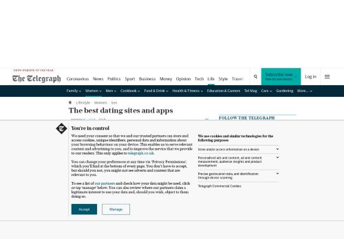 
                            8. The 20 best dating apps and websites - The Telegraph
