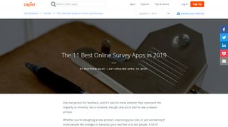 
                            4. The 20 Best Online Survey Builder Tools - The Ultimate Guide to ...