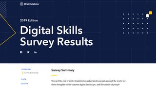 
                            9. The 2019 BrainStation Digital Skills Survey