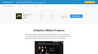 
                            7. The 24Option Binary Options Affiliate Program — Review by Forex ...