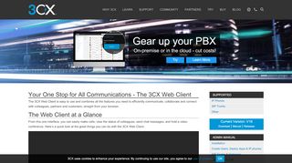 
                            1. The 3CX Web Client. Call, chat, conference right from your ...