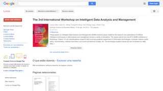 
                            12. The 3rd International Workshop on Intelligent Data Analysis and ...