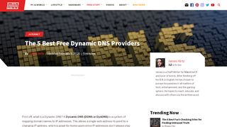 
                            10. The 5 Best Dynamic DNS Providers You Can Lookup for Free