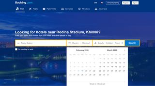 
                            13. The 6 Best Hotels near Rodina Stadium, Khimki, Russia - Booking.com