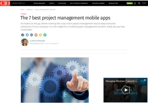 
                            10. The 7 best project management mobile apps | CIO