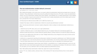 
                            12. The aaa authentication enable default command - SCND