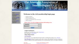 
                            4. the AAI membership login page - The American Association of ...