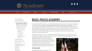 
                            4. The Academy | Basic Police Course