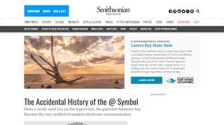 
                            9. The Accidental History of the @ Symbol | Science | Smithsonian