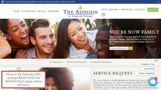 
                            3. The Addison at English Village - Residents