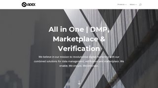 
                            7. The ADEX | DMP, Marketplace & Verification - We enable. We ensure ...