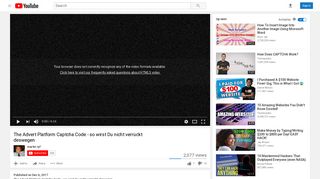 
                            12. The Advert Platform Captcha Code - so wirst Du nicht ... - YouTube