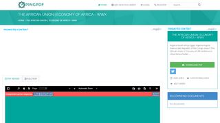 
                            11. The African Union - PINGPDF.COM