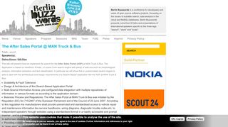 
                            11. The After Sales Portal @ MAN Truck & Bus | Berlin Buzzwords 2013