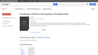 
                            11. The Afterglow of Women’s Pornography in Post-Digital China