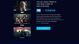 
                            2. THE ALL-NEW CRAVE IS THE NEW HOME OF HBO & MOVIES