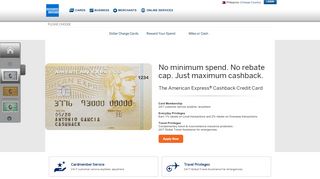 
                            6. The American Express® Cashback Credit Card | Amex Philippines