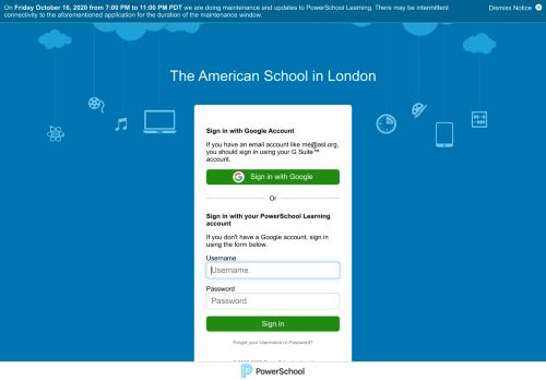 
                            12. The American School in London | PowerSchool Learning | K-12 Digital ...