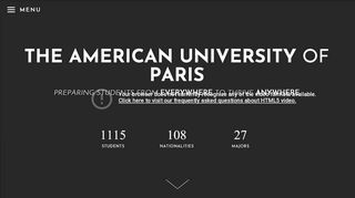 
                            3. The American University of Paris | International Undergraduate and ...