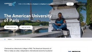 
                            10. The American University of Paris | The Common Application