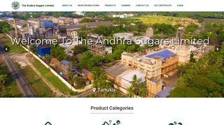 
                            11. The Andhra Sugars Ltd - Sugars Manufacturers | Sugar Industry in India