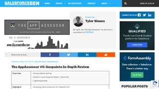 
                            11. The AppAssessor #5: Geopointe - Salesforce Ben