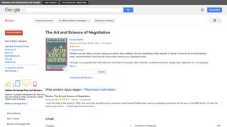 
                            6. The Art and Science of Negotiation