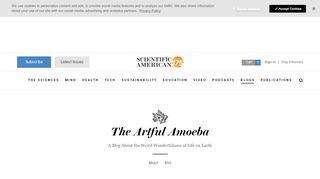 
                            13. The Artful Amoeba - Scientific American Blog Network