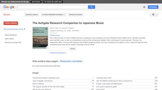 
                            13. The Ashgate Research Companion to Japanese Music