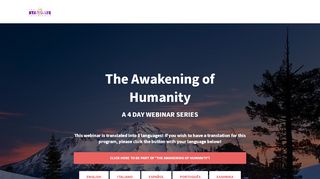 
                            4. The Awakening of Humanity - The Stargate Experience Academy