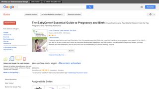 
                            10. The BabyCenter Essential Guide to Pregnancy and Birth: Expert Advice ...