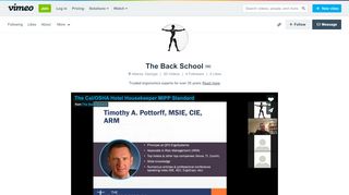 
                            10. The Back School on Vimeo