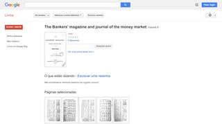 
                            10. The Bankers' magazine and journal of the money market - Resultado da Pesquisa de livros Google