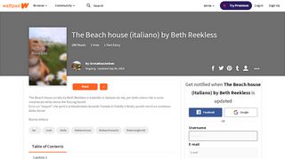 
                            7. The Beach house (italiano) by Beth Reekless - Greta ... - Wattpad