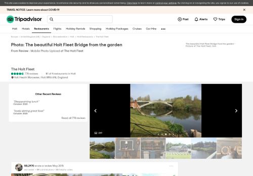 
                            7. The beautiful Holt Fleet Bridge from the garden - Picture of The Holt ...