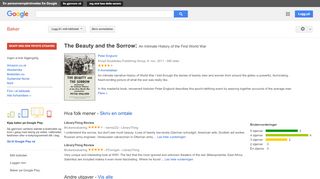 
                            9. The Beauty and the Sorrow: An Intimate History of the First World War