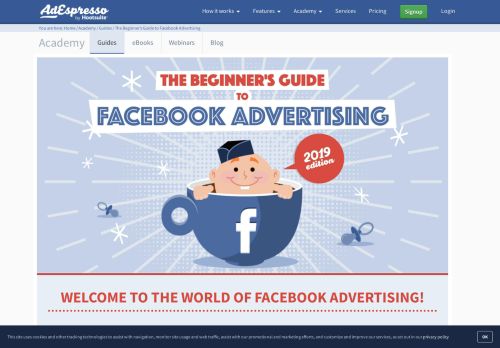 
                            6. The Beginner's Guide to Facebook Advertising 2017 By AdEspresso