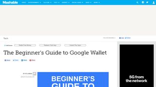 
                            12. The Beginner's Guide to Google Wallet - Mashable
